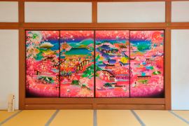 カラフルにお寺を彩る、アートな襖絵｜そうだ 京都、行こう。
