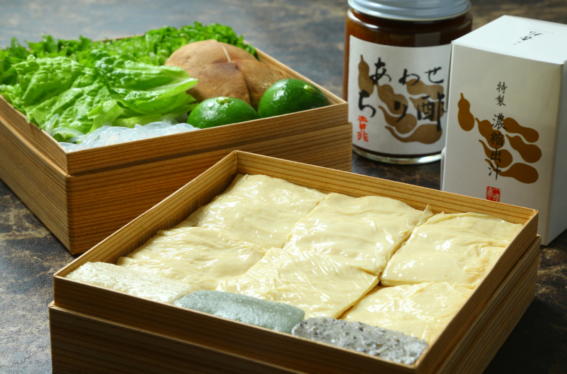 京都𠮷兆「生湯葉しゃぶ」 10,000円