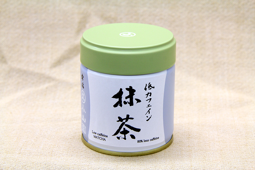 低カフェイン抹茶 40ｇ缶入 1,620円