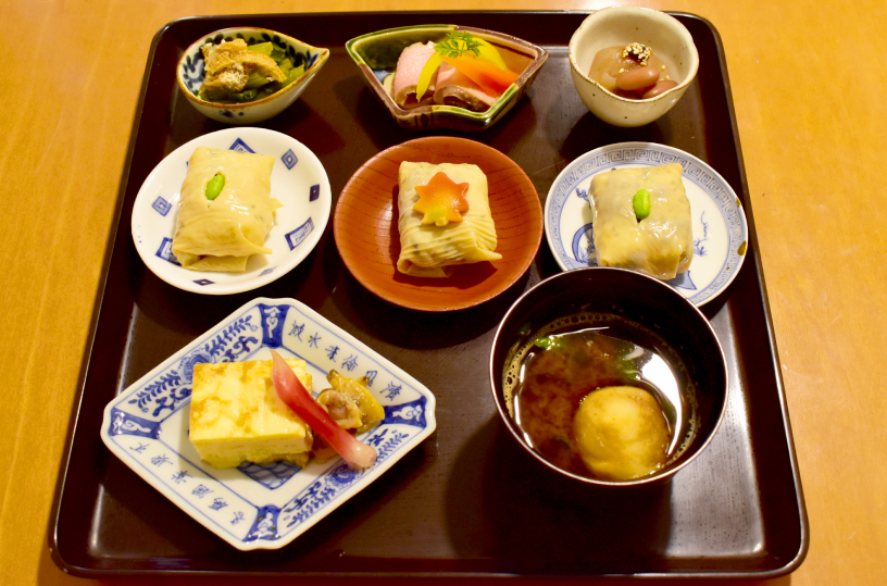 京のおたぬきさんと豆皿セット 1,650円