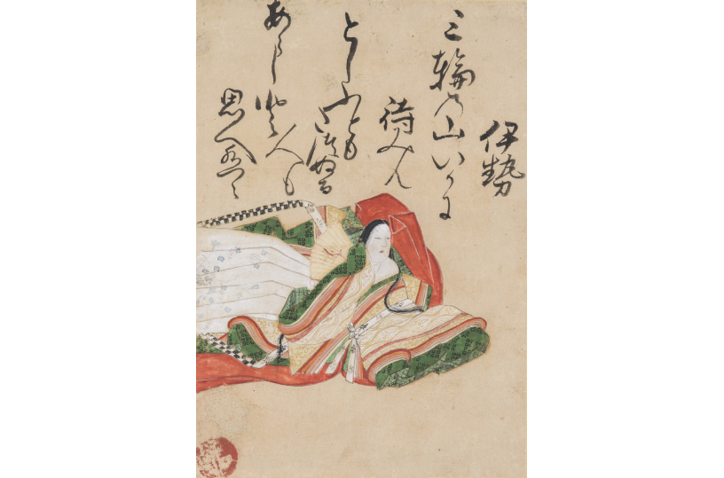 尾形乾山「三十六歌仙絵 伊勢」（通期）