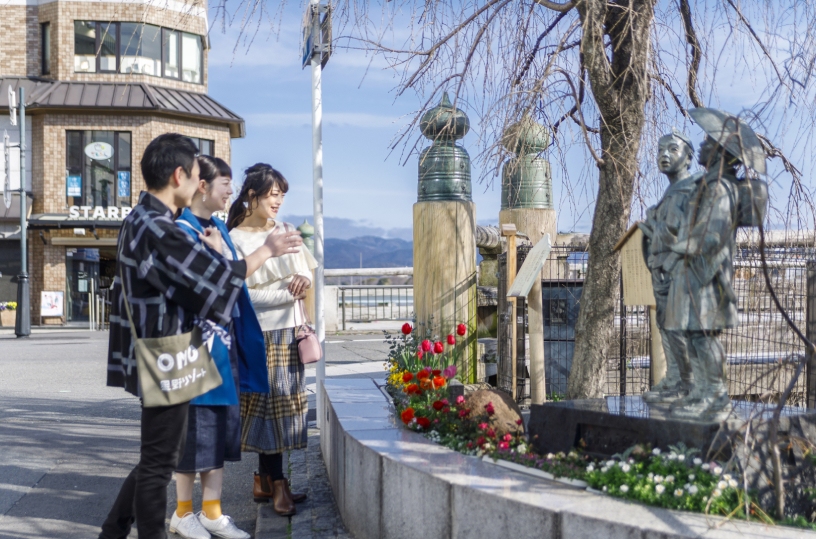 京都三条「京町らんまん老舗さんぽ」のヒトコマ