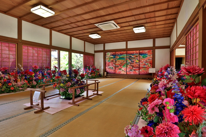 室内がお花畑のように♪