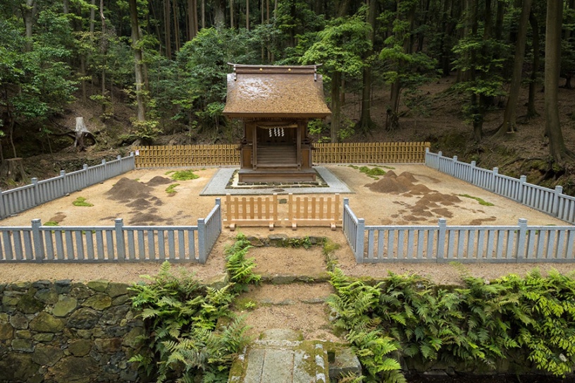 苔植が始まった青龍社
