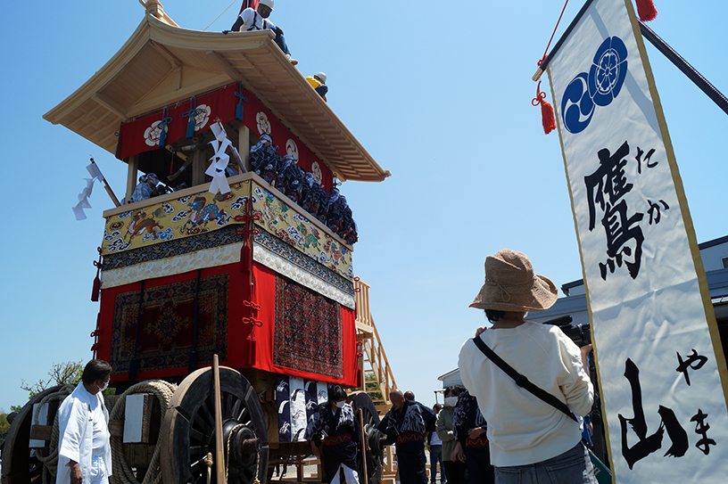 2022年祇園祭。ついにお目見え！“鷹山”巡行復帰目前のリハーサルを