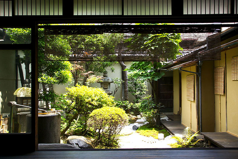 ちおん舎は歴史ある京町家。伝統的な京都の夏の室礼にもご注目