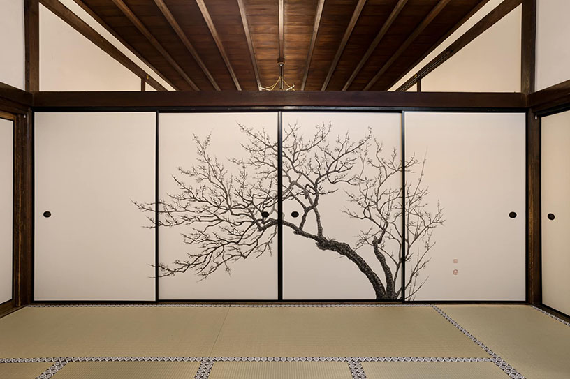退蔵院 方丈襖絵「五輪之画」（一部）