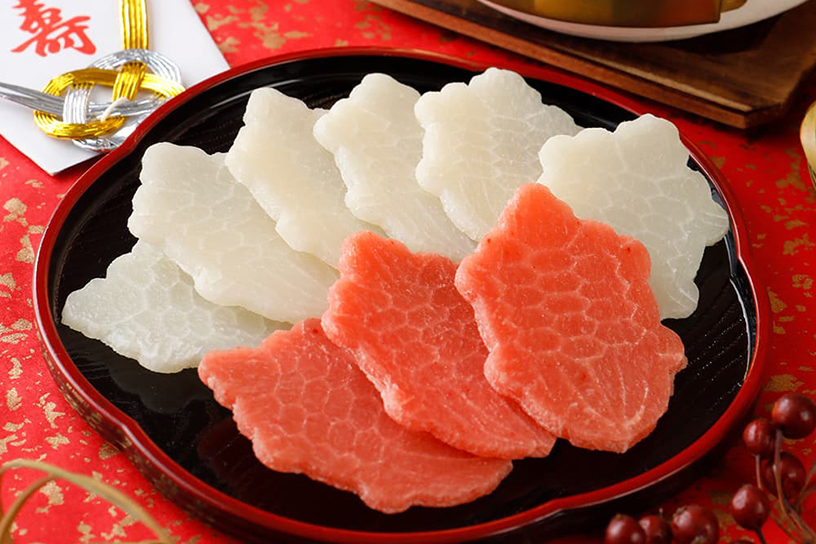 紅白亀甲餅 1袋（8枚入） 1,080円