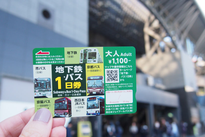 地下鉄・バス1日券