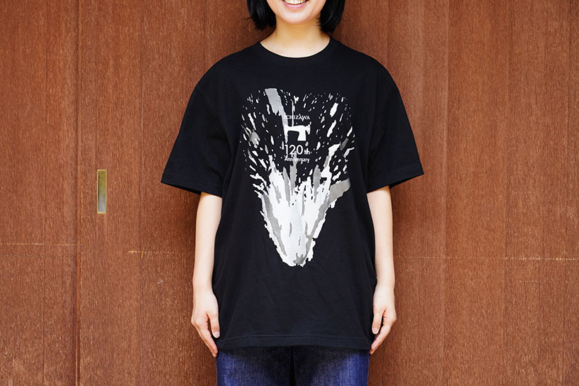 120周年Tシャツ（サイズ：S、M、L、XL）4,400円