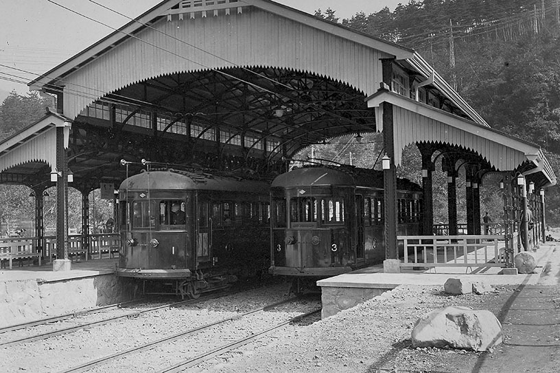 開業当時の八瀬駅（現：八瀬比叡山口駅）