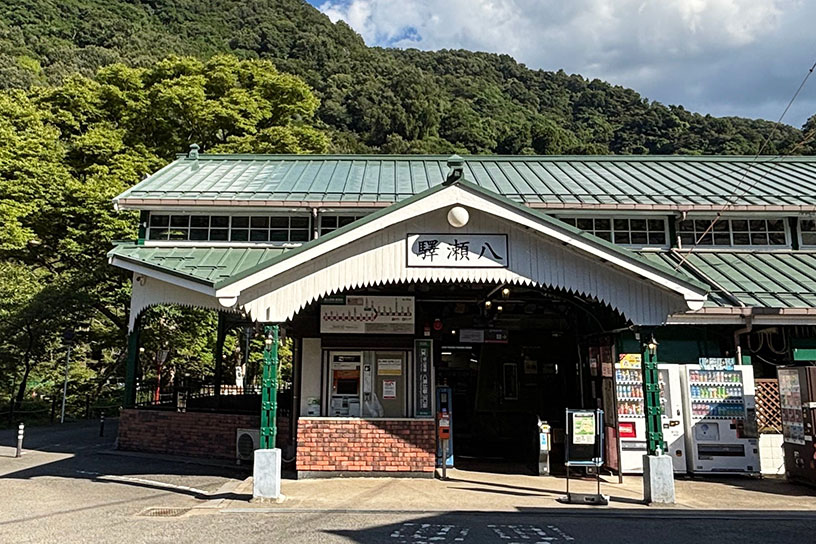 レトロな八瀬比叡山口駅