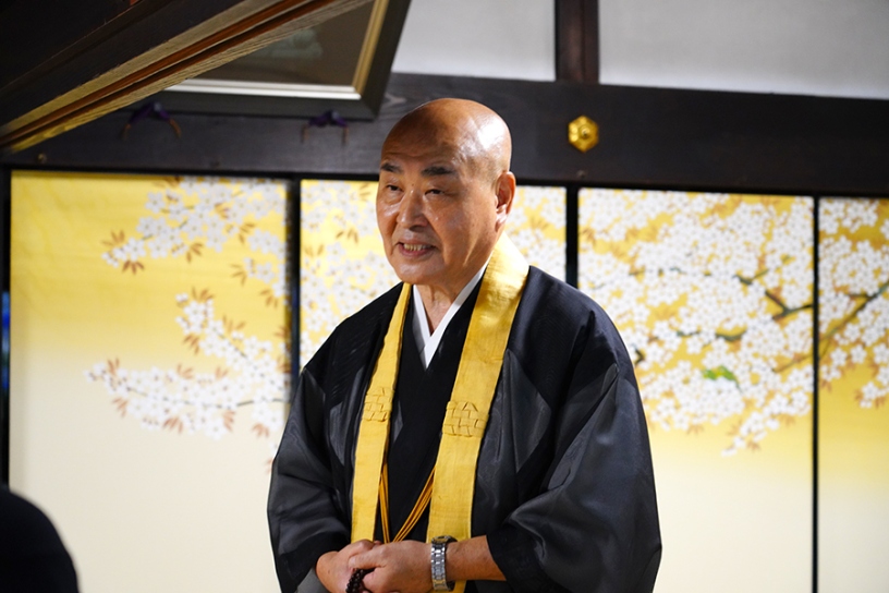 住職の久野村さん