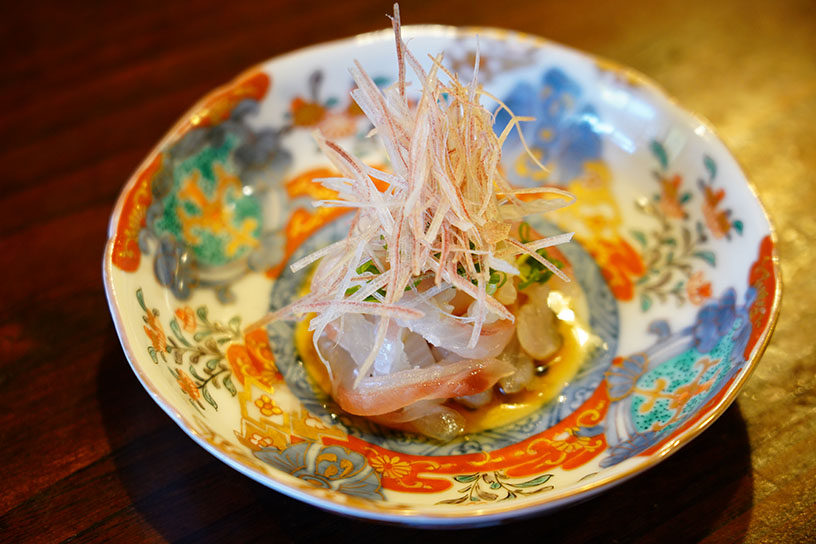 3つのコース、いずれにも先付がつきます