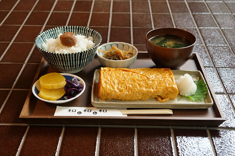 蘭王たまごのだし巻き定食 2,000円