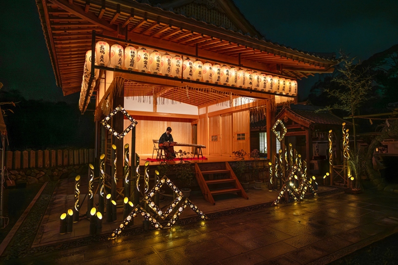 大歳神社 ※昨年（2024）の模様です