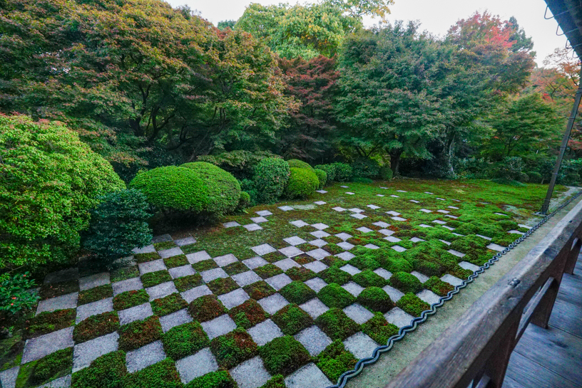 廊下左端からの眺め