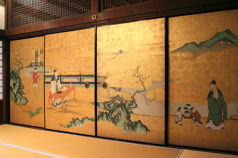 表書院『四愛図』※特別な許可を得て撮影しています