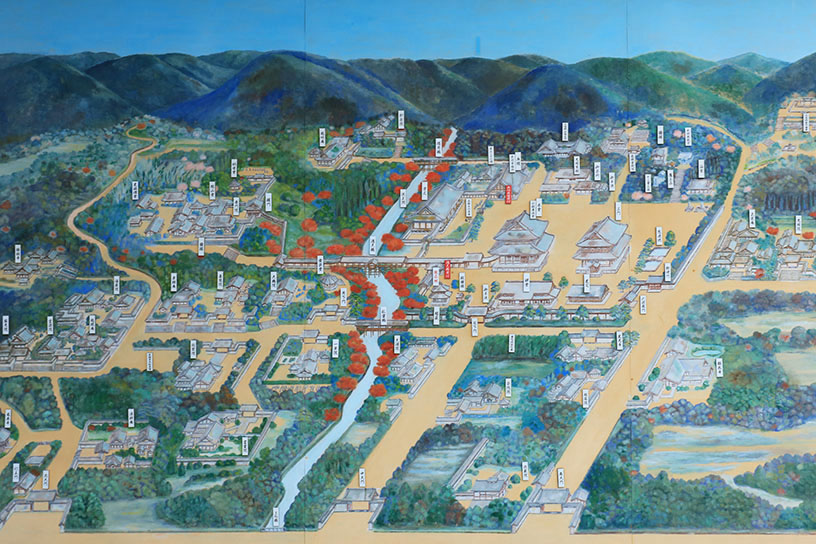 東福寺 境内と周辺図