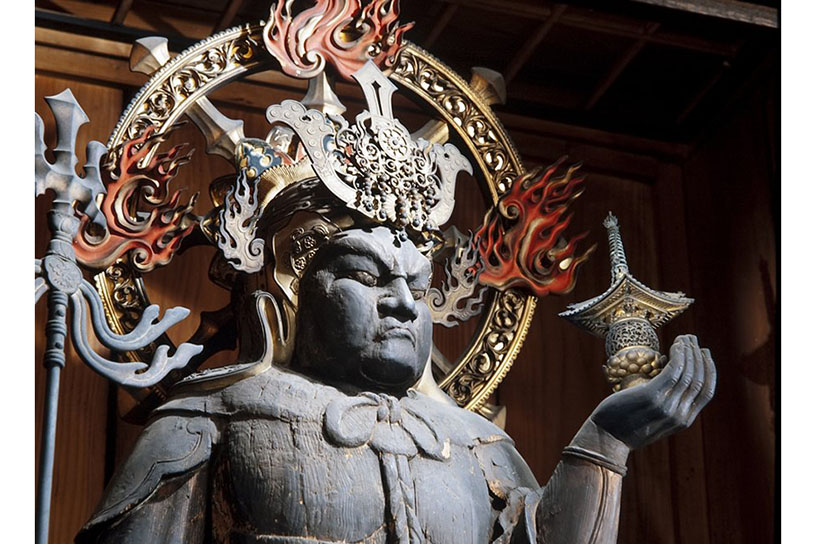 御本尊 毘沙門天立像