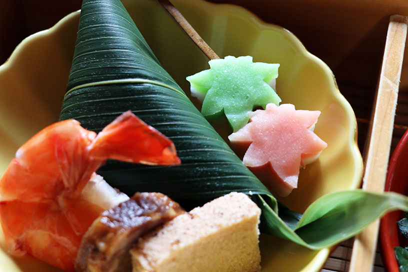 可愛いモミジのモチーフ