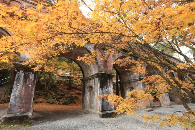 水路閣（11月下旬のイメージ）