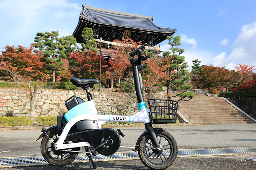LUUP」の電動アシスト自転車でGO！ 快適な京都“紅葉”めぐり｜そうだ 