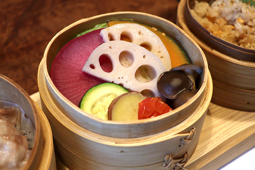 西陣にある青果店「ベジサラ舎」から仕入れているという旬のお野菜は甘みがたっぷり！