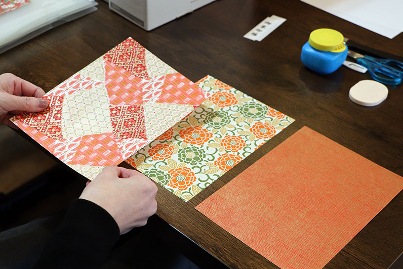 デザインの“最終選考”中。どちらが合うかな?