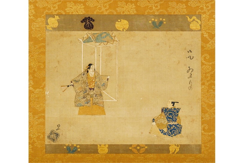 伝 東福門院《押絵「楊貴妃」》 江戸時代・17世紀 泉屋博古館