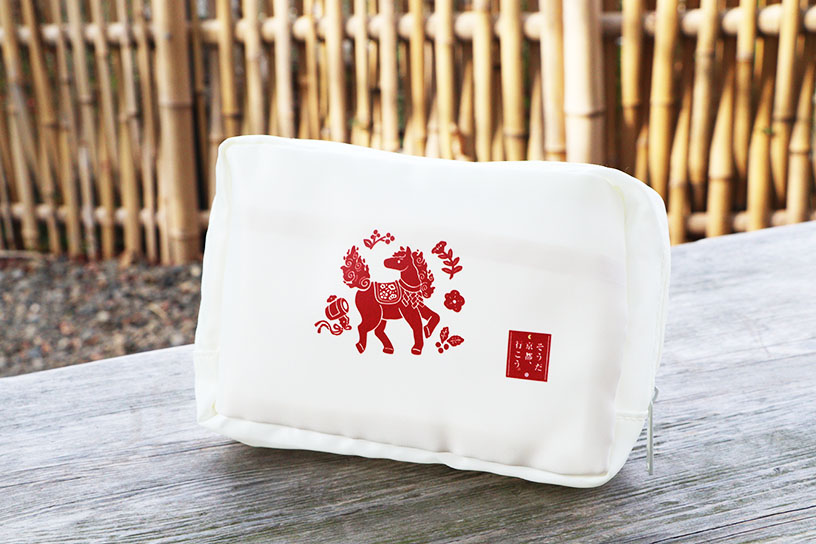 オリジナルメッシュスクエアポーチ