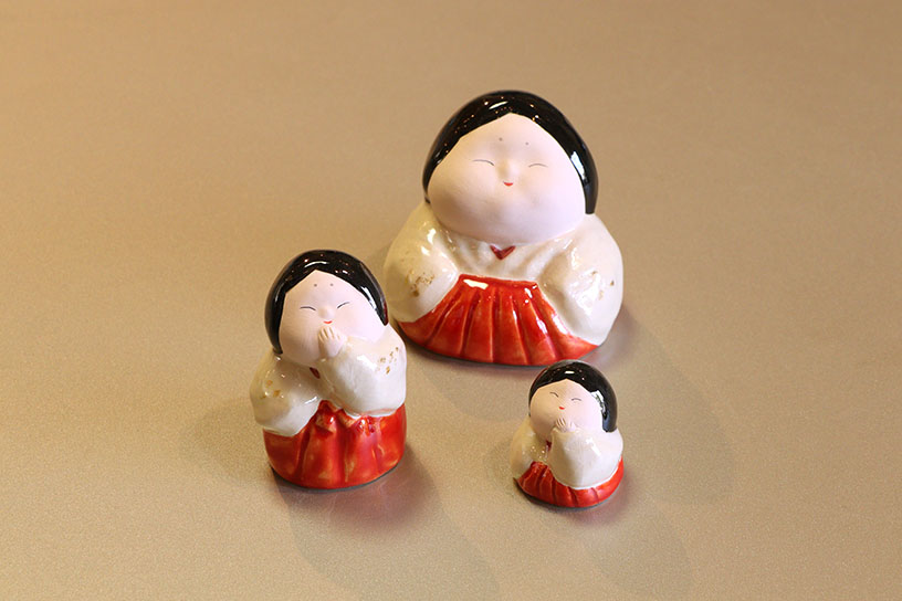 3種類並ぶと、ますますカワイイ！