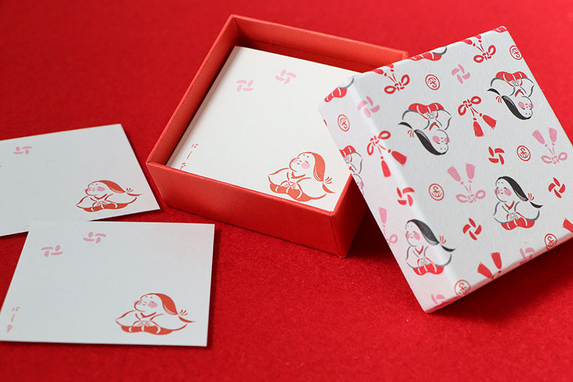 ぽち紙 お福さん 990円