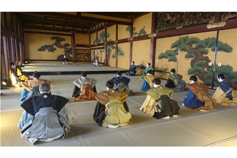 写真は二の丸御殿内の「大広間 一の間、二の間」