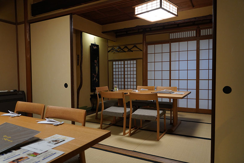 離れの個室