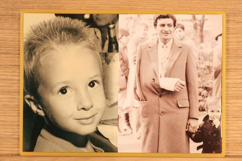 お父様との思い出の写真