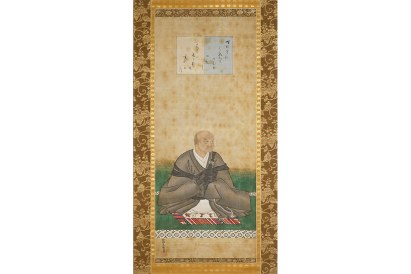 『後水尾天皇像 幸仁親王筆』、相国寺蔵