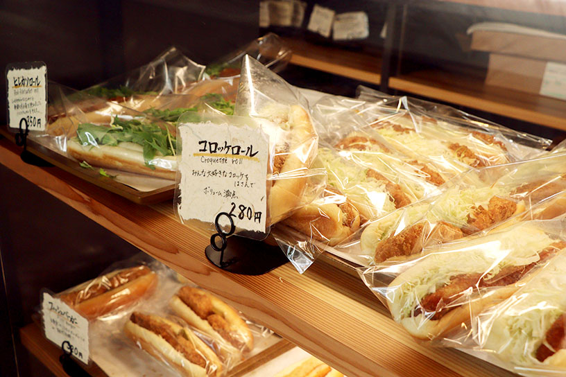 美味しそうなパンがずらり！
