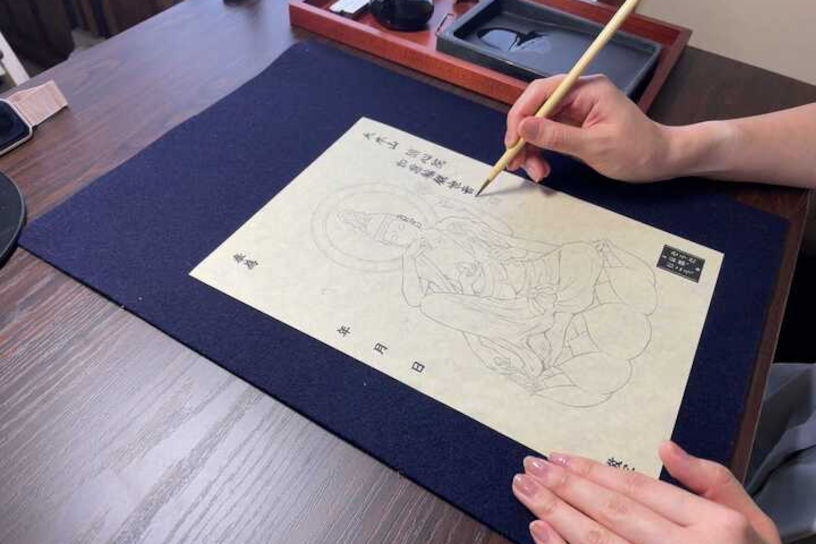 CM舞台・六波羅蜜寺で、空也上人の“オリジナル写仏”を体験!|そうだ 京都、行こう。