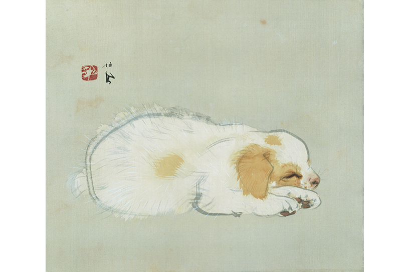 竹内栖鳳「清閑」1935年頃 京都市美術館蔵（京都市京セラ美術館）