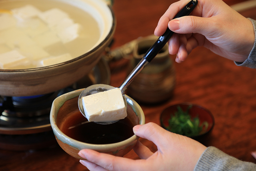 門前名物「湯豆腐」イメージ（南禅寺 順正）