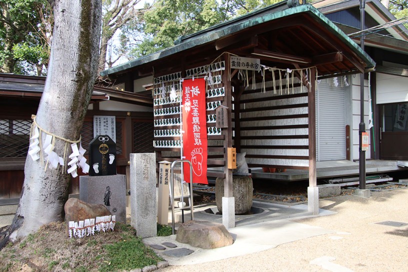 開催場所のひとつ、護王神社。このあたりに“手がかりの看板”があるようですが･･･