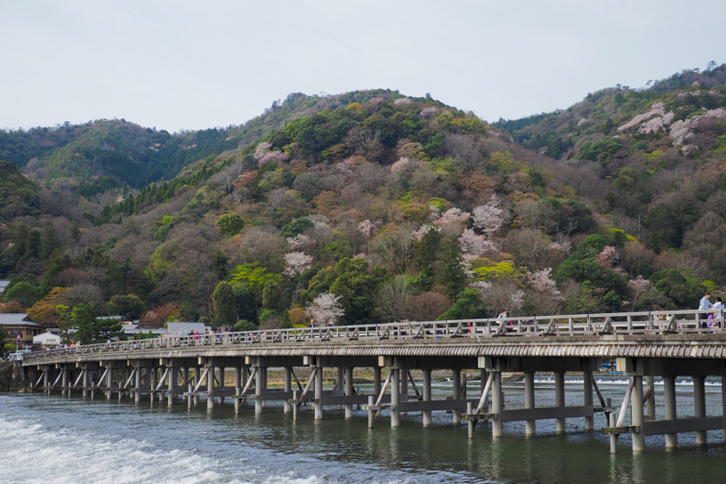 嵐山（撮影日：2024年4月5日）