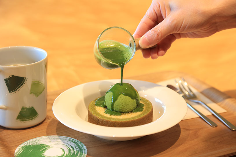 ばあむアフォガート（抹茶） 935円