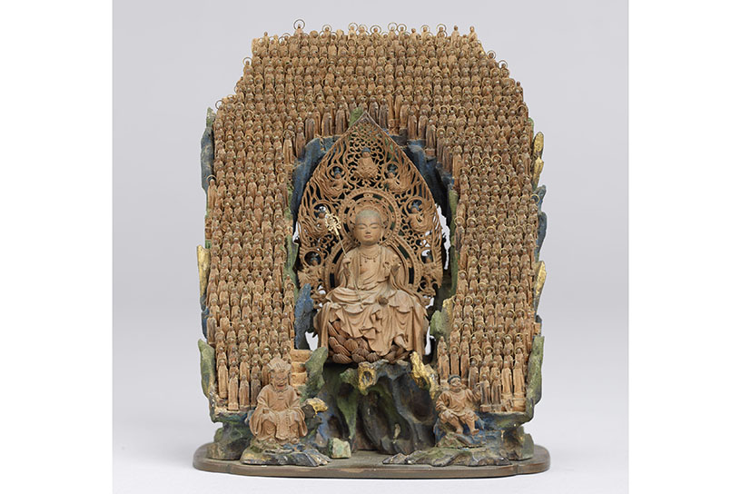 重要文化財 厨子入千躰地蔵菩薩像 鎌倉時代・13世紀 京都・報恩寺蔵 ※通期展示
