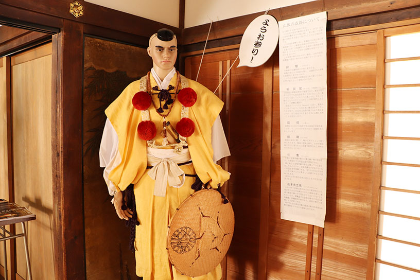 お寺の方が付けた愛称は山伏のケンちゃん！