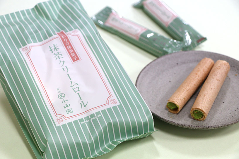 抹茶クリームロール（10本入り）756円