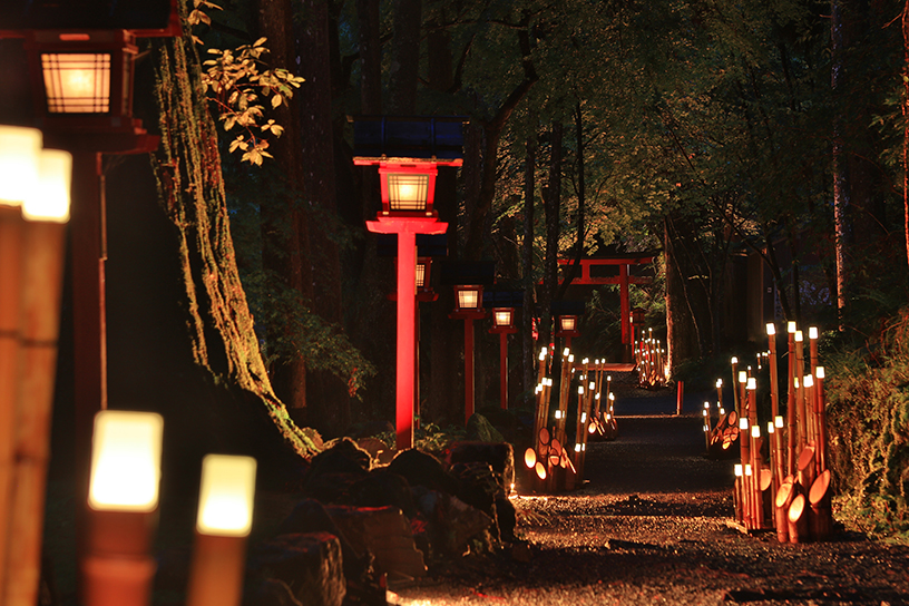 貴船神社 奥宮 参道