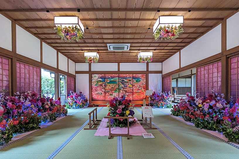 隨心院 花の間