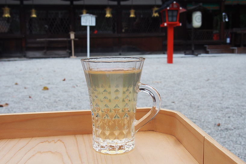 かりん美人水 450円（ホットまたはアイスが選べます）